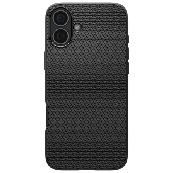 Husă pentru smartphone Apple iPhone 16 Spigen / Back / TPU / Black Black Matt photo 8