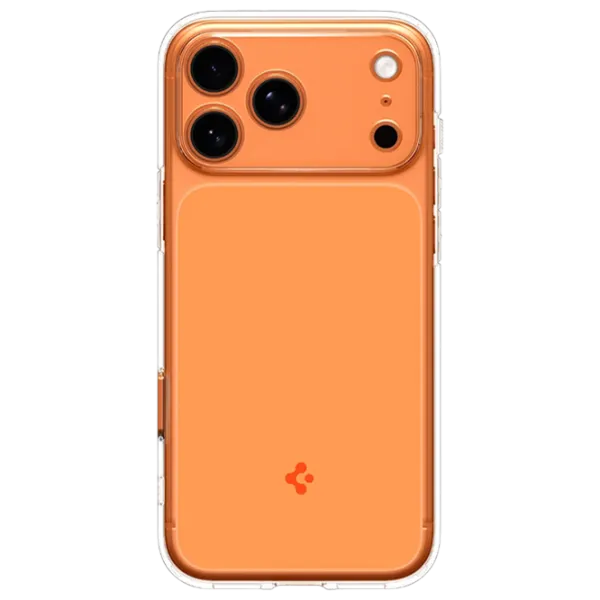 Husă pentru smartphone Apple iPhone 17 Pro Max Spigen / MagSafe Back / TPU / Transparent Orange photo 1