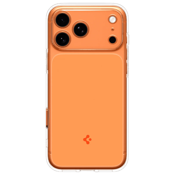 Husă pentru smartphone Apple iPhone 17 Pro Max Spigen / MagSafe Back / TPU / Transparent Orange photo 1