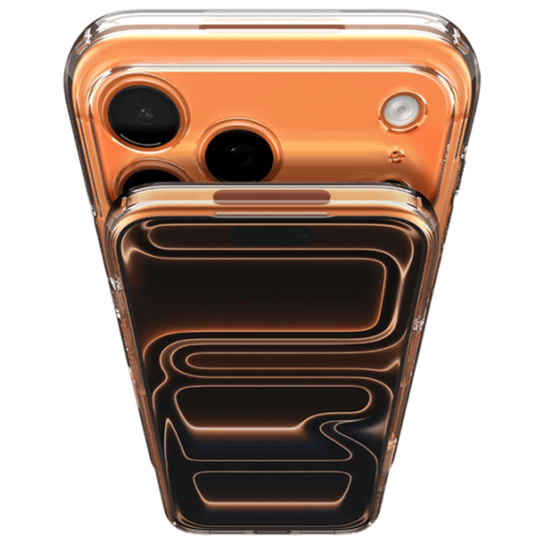 Husă pentru smartphone Apple iPhone 17 Pro Max Spigen / MagSafe Back / TPU / Transparent Orange photo 4