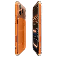 Husă pentru smartphone Apple iPhone 17 Pro Max Spigen / MagSafe Back / TPU / Transparent Orange photo 5
