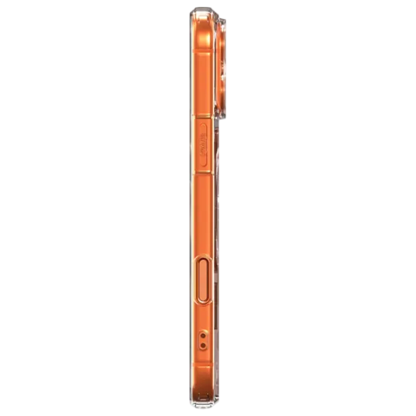 Husă pentru smartphone Apple iPhone 17 Pro Max Spigen / MagSafe Back / TPU / Transparent Orange photo 6