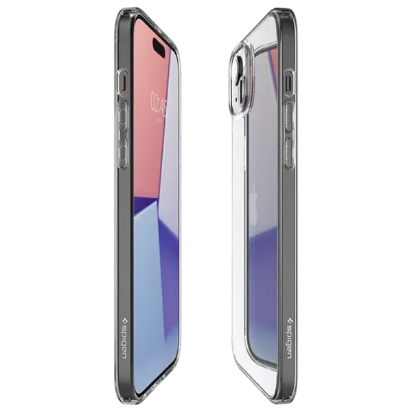 Чехол для смартфона Apple iPhone 15 Spigen / Back / ПП / Прозрачный Белый photo 3