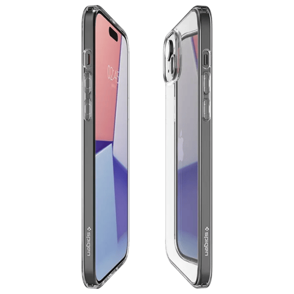 Чехол для смартфона Apple iPhone 15 Spigen / Back / ПП / Прозрачный Белый photo 3