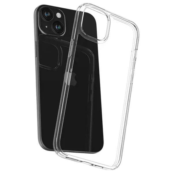 Чехол для смартфона Apple iPhone 15 Spigen / Back / ПП / Прозрачный Белый photo 4