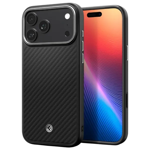Husă pentru smartphone Apple iPhone 17 Pro Spigen / MagSafe Back / TPU / Black photo 3