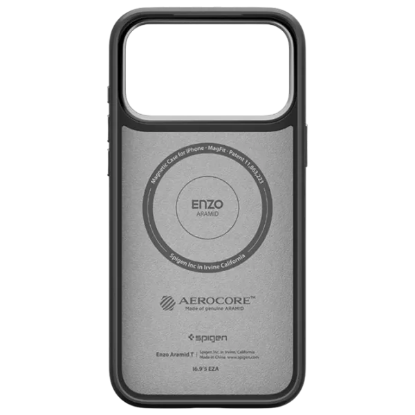 Husă pentru smartphone Apple iPhone 17 Pro Spigen / MagSafe Back / TPU / Black photo 5