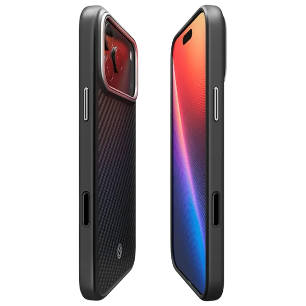 Чехол для смартфона Apple iPhone 17 Pro Max Spigen / MagSafe Back / ТПУ / Черный photo 2