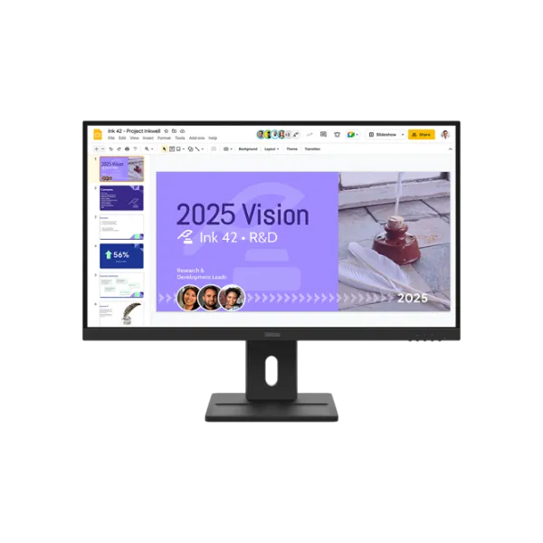 Monitor Lenovo ThinkVision E27Q-40 27" 2K 100 Hz / 4 ms / Black photo 1