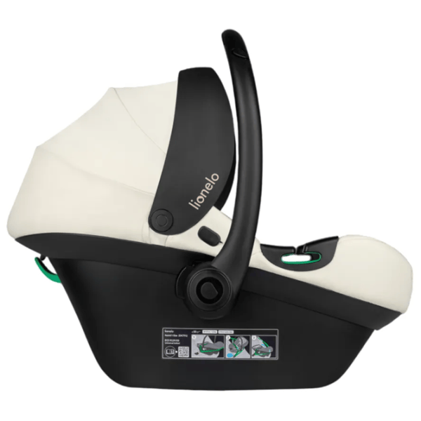 Scaun auto Lionelo Astrid I-Size  0 luni - 3 ani / 13 kg / Cream photo 3