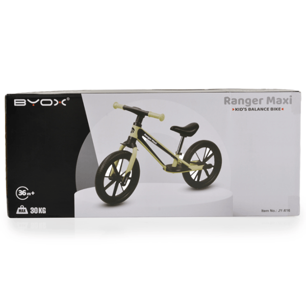 Bicicletă fără pedale Moni Ranger Maxi 12"   / Green  photo 4