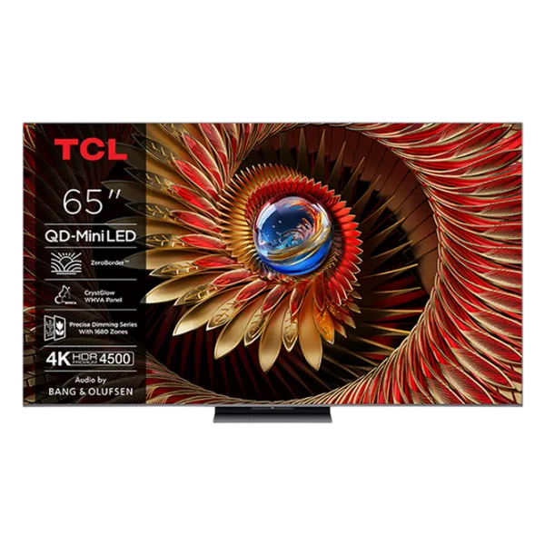 Телевизор TCL 65Q8C 65" / QD MiniLED / 4K / Smart TV / Черный photo 1