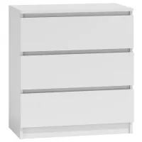 Комод TopEshop Malwa M3 70 77 x 70 x 40см / ЛДСП / Белый
