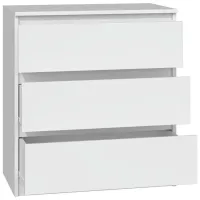 Comodă TopEshop Malwa M3 70 77 x 70 x 40 / LPAL / Alb photo 2