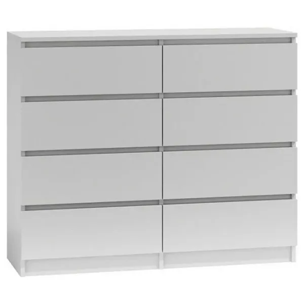 Comodă TopEshop Malwa M8 120 97 x 120 x 40 / LPAL / Alb photo 1