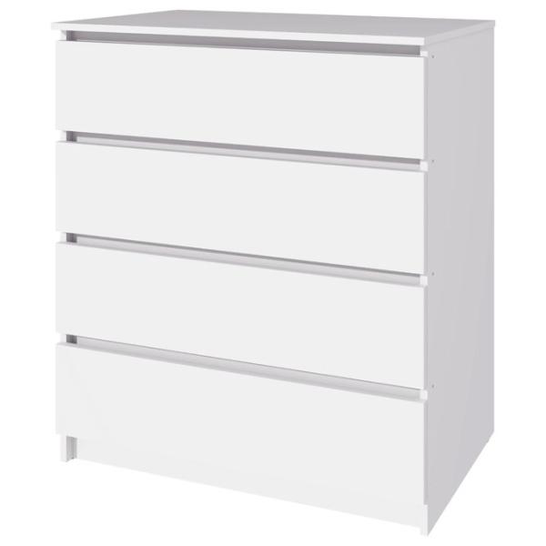 Comodă Marcel Prod MP5 4S 103 x 90 x 44 / LPAL / Alb photo 1