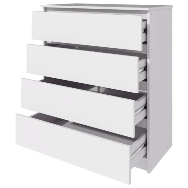 Comodă Marcel Prod MP5 4S 103 x 90 x 44 / LPAL / Alb photo 3