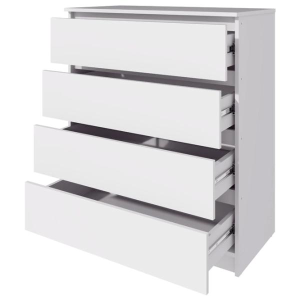 Comodă Marcel Prod MP5 4S 103 x 90 x 44 / LPAL / Alb photo 3