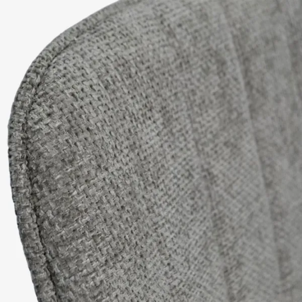 Scaun de bucătărie Evelin YTC-078 WH Stofă/ Gray White photo 3