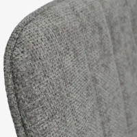 Scaun de bucătărie Evelin YTC-078 WH Stofă/ Gray White photo 3