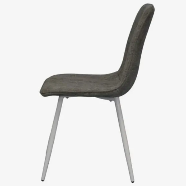 Scaun de bucătărie Evelin YTC-078 WH Stofă/ Gray White photo 4