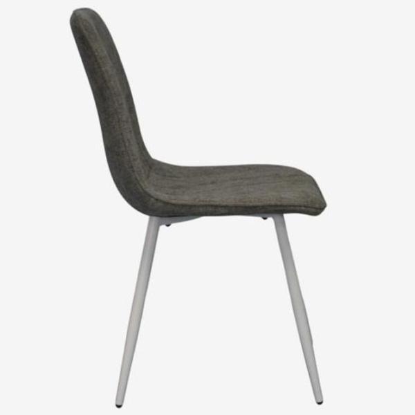 Scaun de bucătărie Evelin YTC-078 WH Stofă/ Gray White photo 5