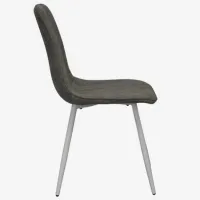 Scaun de bucătărie Evelin YTC-078 WH Stofă/ Gray White photo 5