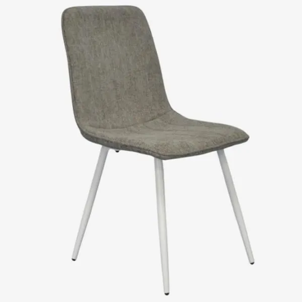 Scaun de bucătărie Evelin YTC-078 WH Stofă/ Gray White photo 6