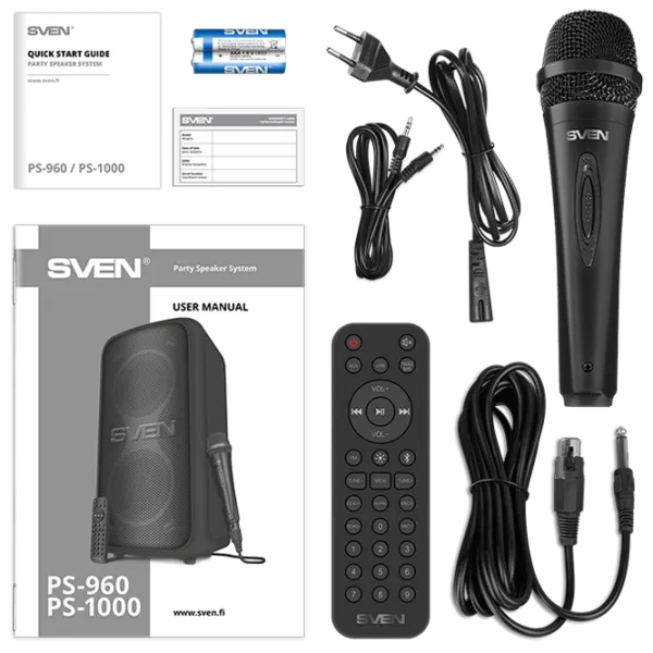 Boxă pentru Party Sven PS-960 160 W / Black photo 12