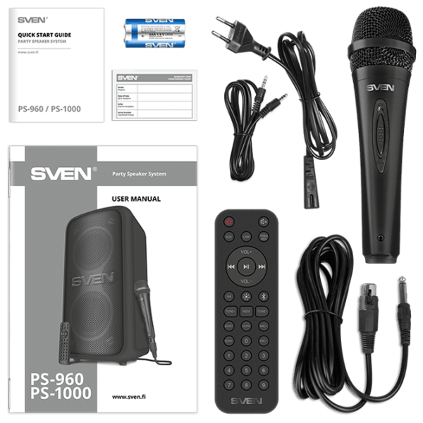 Boxă pentru Party Sven PS-960 160 W / Black photo 12