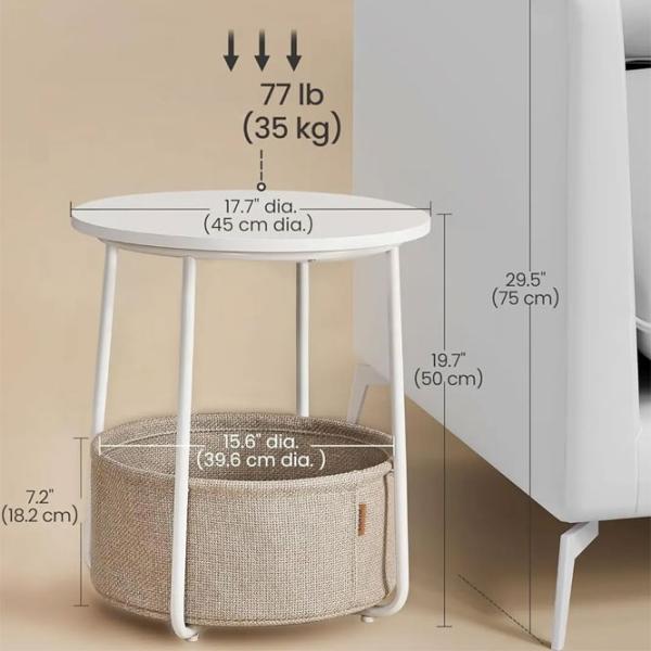 Măsuță de cafea Vasagle LET223W10 5813189 Camel photo 8