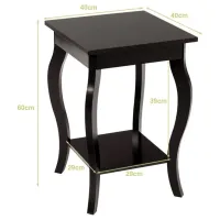 Măsuță de cafea Costway HW65646CF-1 5695600 Brown photo 2