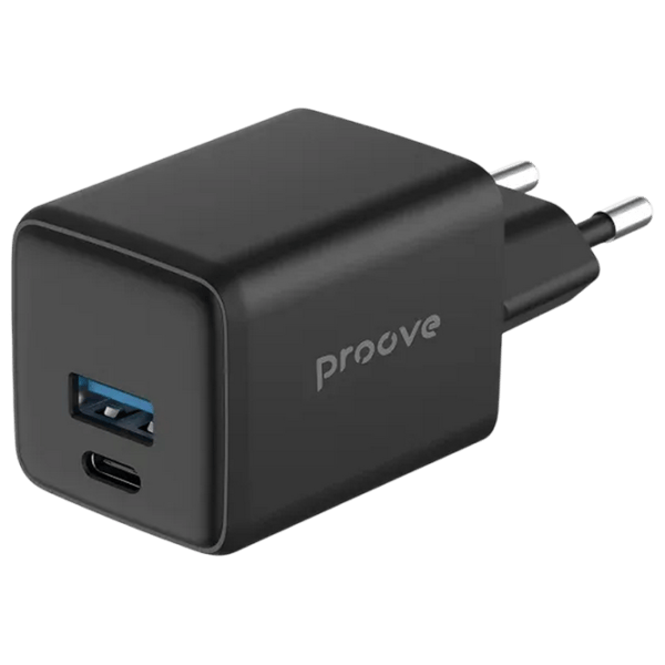 Сетевое зарядное устройство Proove Pocket Gan 3 A / Черный photo 2