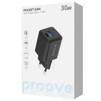 Încărcător de rețea Proove Pocket Gan 3 A / Black photo 5