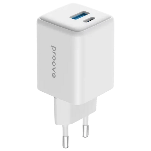 Сетевое зарядное устройство Proove Pocket Gan 3 A / Белый photo 1