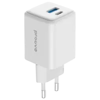 Сетевое зарядное устройство Proove Pocket Gan 3 A / Белый