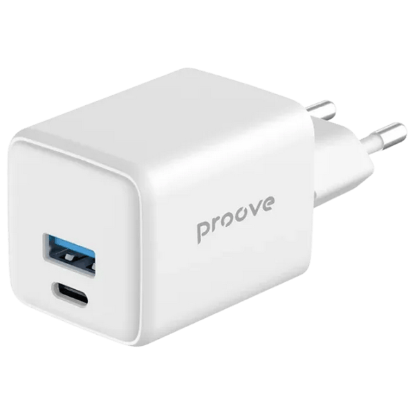 Сетевое зарядное устройство Proove Pocket Gan 3 A / Белый photo 5