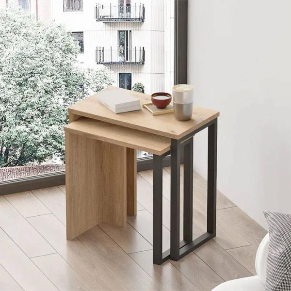 Set măsuțe de cafea Mirage Design ON7-S 5888011 Natural Oak photo 4