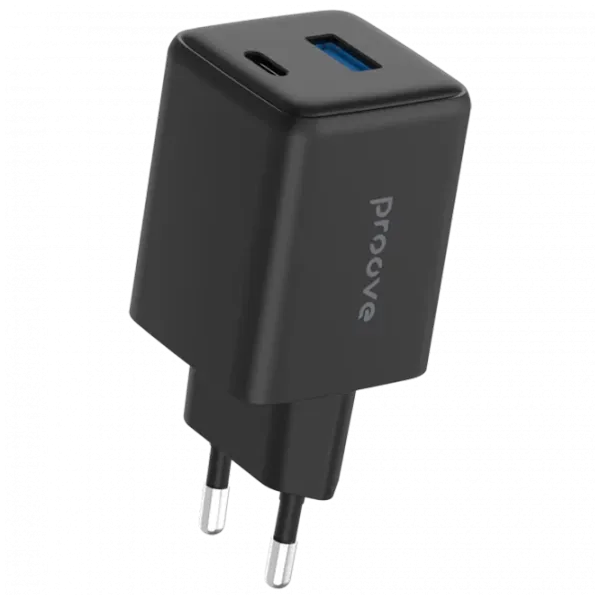 Сетевое зарядное устройство Proove Pocket Gan 3 A / Черный photo 1