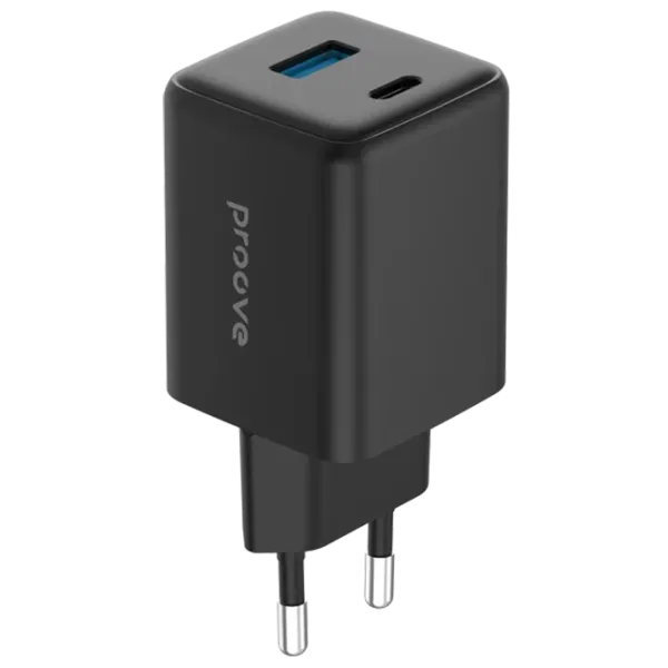 Сетевое зарядное устройство Proove Pocket Gan 3 A / Черный photo 2