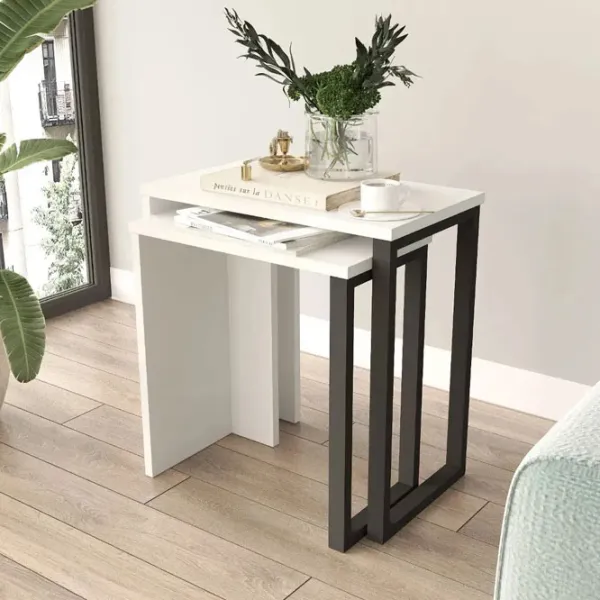 Set măsuțe de cafea Mirage Design ON7-W 5888018 White photo 3