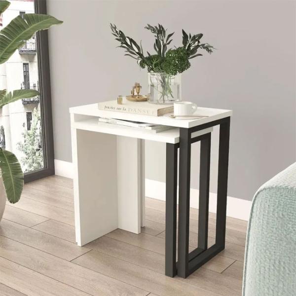 Set măsuțe de cafea Mirage Design ON7-W 5888018 White photo 4