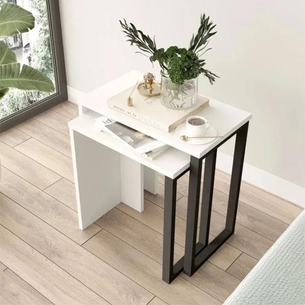 Set măsuțe de cafea Mirage Design ON7-W 5888018 White photo 5