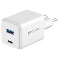 Сетевое зарядное устройство Proove Pocket Gan 3 A / Белый photo 4