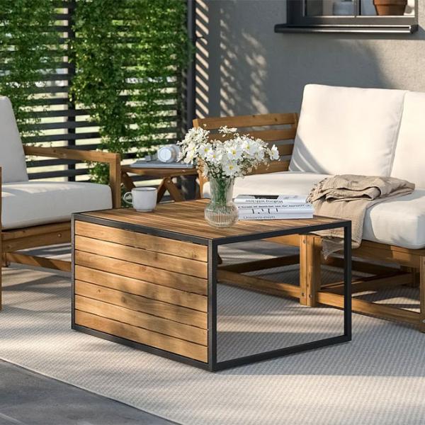 Măsuță de cafea Ikea Hakanskar 5870586 Light Brown photo 3