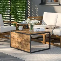 Măsuță de cafea Ikea Hakanskar 5870586 Light Brown photo 3