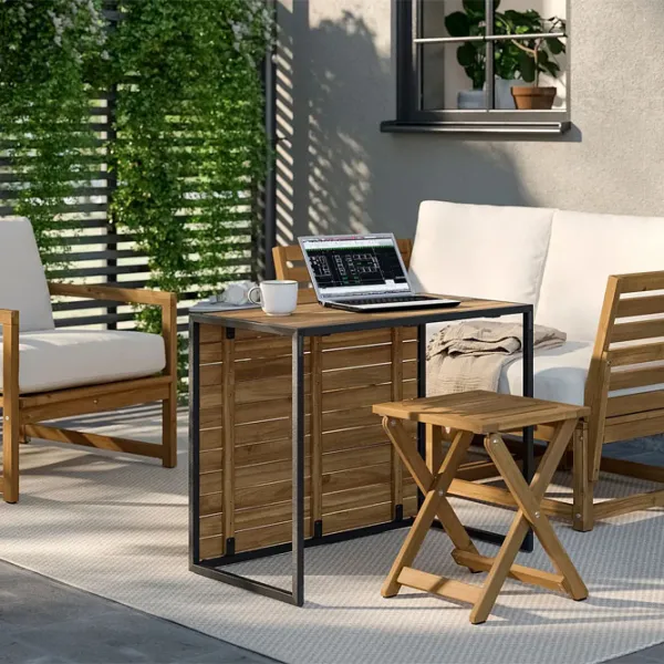 Măsuță de cafea Ikea Hakanskar 5870586 Light Brown photo 4