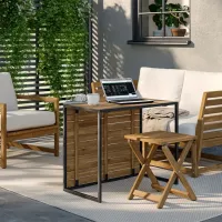 Măsuță de cafea Ikea Hakanskar 5870586 Light Brown photo 4