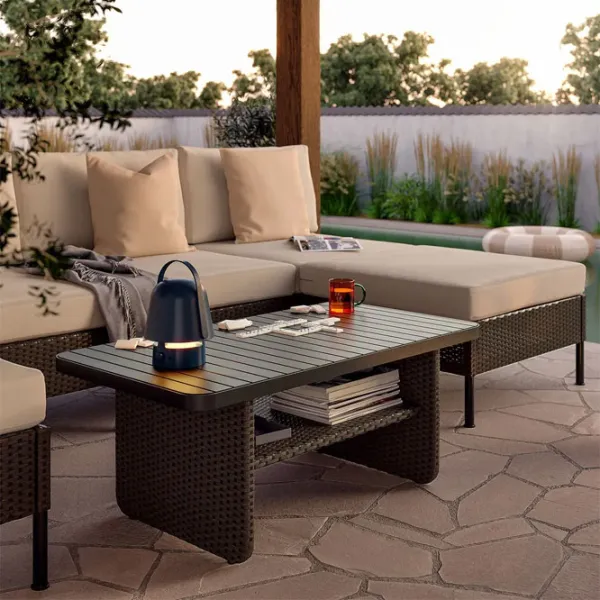Măsuță de cafea Ikea Vittskar 5870595 Dark Gray photo 3