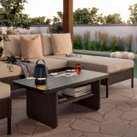 Măsuță de cafea Ikea Vittskar 5870595 Dark Gray photo 3